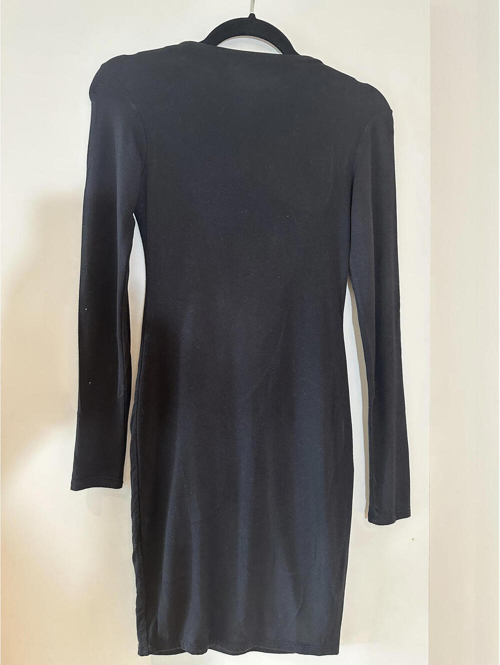 Naked Wardrobe Black Long Sleeve Dress - Picture 3 of 4